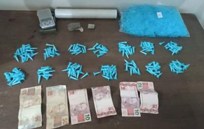 Jovem é preso com 200 porções de cocaína em Brejo Alegre