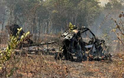 Piloto e co-piloto morrem após queda de avião em Costa Rica