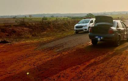 Condutor embriagado causa Acidente de trânsito em estrada rural