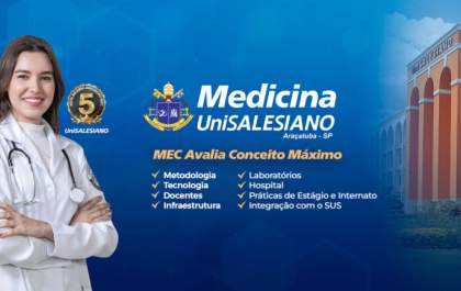 Unisalesiano: conceito máximo em avaliação no Curso de Medicina