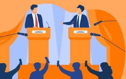 O que é um debate de candidatos