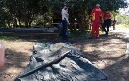 Homem pula de ponte ferroviária e desaparece no Rio Verde
