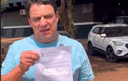 Candidato a Prefeito de Ponta Porã é Atropelado Durante Gravação; Suspeito Foge