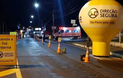 Detran-SP autua sete motoristas durante Operação Direção Segura Integrada em Castilho