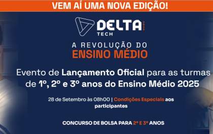 Delta Educacional promove evento com concurso de bolsas que chegam a 100%
