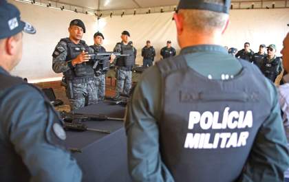 Forças de segurança de MS recebem novo armamento do governo do estado