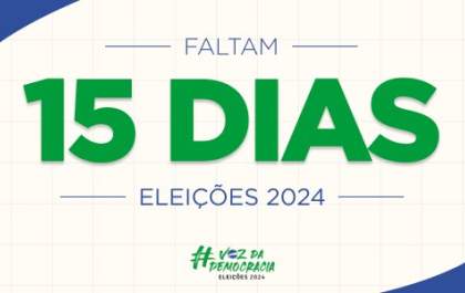 A partir de hoje (21), candidatos das Eleições 2024 só podem ser presos em flagrante