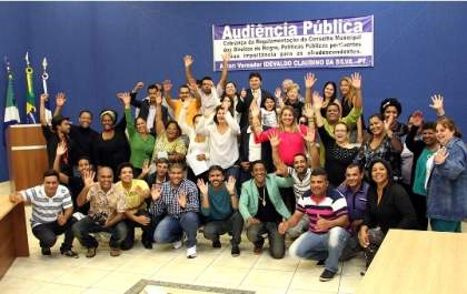 Através de audiência são definidos membros de Conselho dos Direitos dos Negros