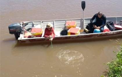 Bombeiros encontram corpo de pescador desaparecido após tentativa de travessia em rio