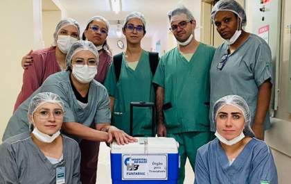 Homem que teve AVC tem órgãos captados no Hospital Unimed Araçatuba