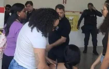 Mulher é atacada por ex-companheiro com faca em local de votação em Aracaju