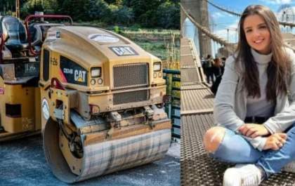 Engenheira morre atropelada por rolo compressor em obra da Petrobras