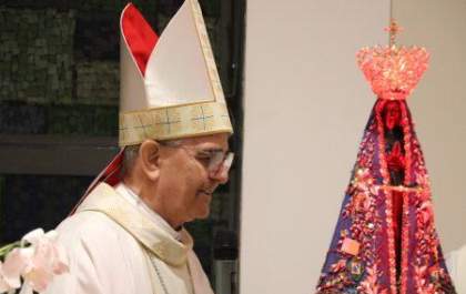 Bispo celebra missa na Catedral de Aparecida em Araçatuba neste sábado