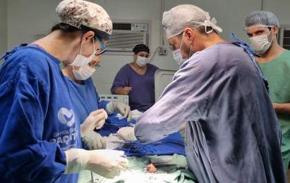 Serviço de Cirurgia Pediátrica da Santa Casa de Araçatuba realiza 60 cirurgias por mês em bebês