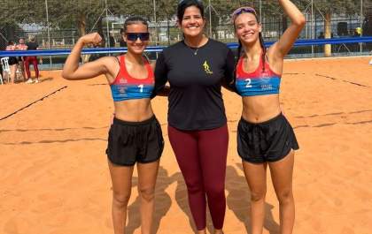 Dupla de Três Lagoas se classifica para o Campeonato Brasileiro de Vôlei de Praia