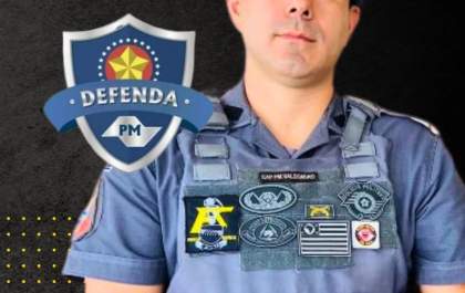 Capitão Valdomiro é policial destaque na série Sou PM, Sou Defenda