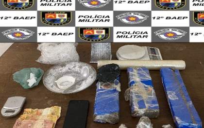 Baep prende jovem com 2 quilos de maconha em Birigui