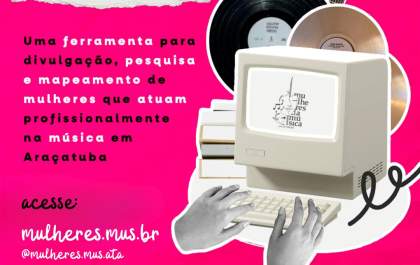 Site que reúne mulheres da música de Araçatuba está disponível para consultas
