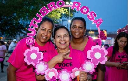 Ações em alusão ao Outubro Rosa começam hoje nas unidades de saúde de TL