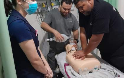 Equipe de saúde de Três Lagoas passa por capacitação em emergências cardiorrespiratórias