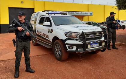 Polícia Penal de MS assume realização de escoltas e transferências interestaduais de presos