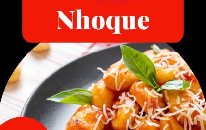 Fim de semana tem nhoque caseiro no Frango Bip