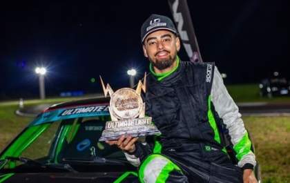 Piloto de Araçatuba sobe no pódio na etapa final do Campeonato Brasileiro de Drift