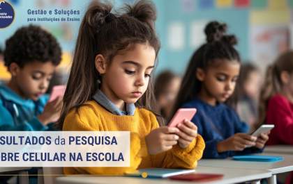Celulares nas escolas aumentam em mais de 80% os problemas de saúde mental de alunos e prejudicam as relações humanas, segundo mantenedoras de todo Brasil