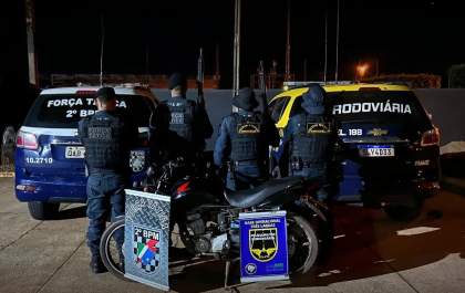 Polícia recupera motocicleta furtada e prende receptador em Três Lagoas