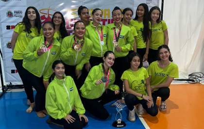 Projeto Agir conquista pódio na 15ª Copa de Ginástica Rítmica&nbsp;