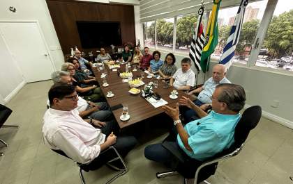 Dilador recebe equipe de transição de Zanatta