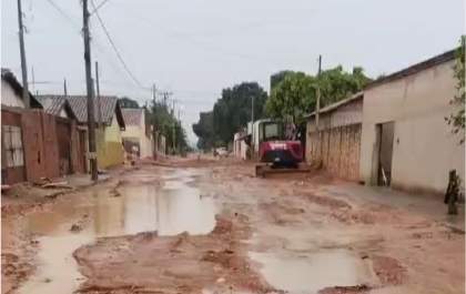 Prefeitura afirma que empresa reforça ações para minimizar impactos das chuvas em obra no Taveira