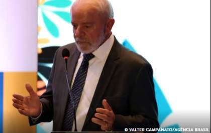 Lula parabeniza Trump pela vitória nas presidenciais norte-americanas