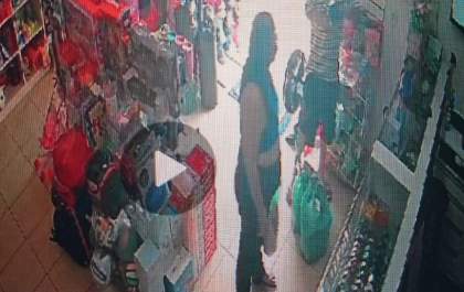 Polícia prende casal suspeito de furtos em estabelecimentos comerciais de Brasilândia