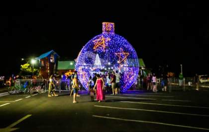 Inauguração das luzes de natal terá apresentações, shows e praça de alimentação