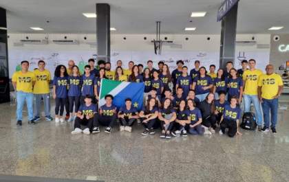Delegação de Mato Grosso do Sul disputa os Jogos da Juventude em João Pessoa