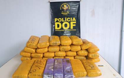 Mulheres que seguiam para Goiás com maconha são presas pelo DOF