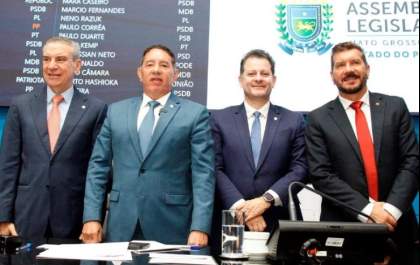 Mesa Diretora da ALEMS é reconduzida por unanimidade para o Biênio 2025-2026