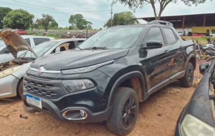 Leilão do Detran-MS oferece Fiat Toro 2021 e motocicletas com lance inicial a partir de R$ 3.964