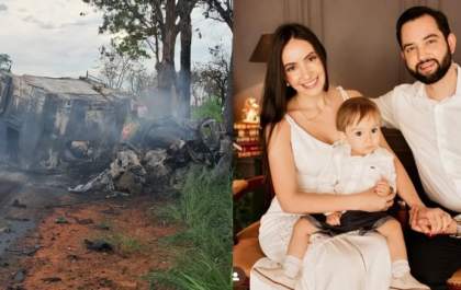 Grave acidente na BR-262 mata casal de médicos e filho de 4 anos
