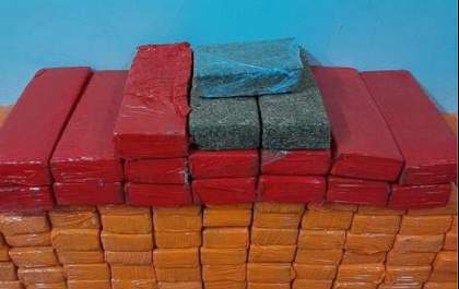 Baep prende homem com 108 tijolos de maconha