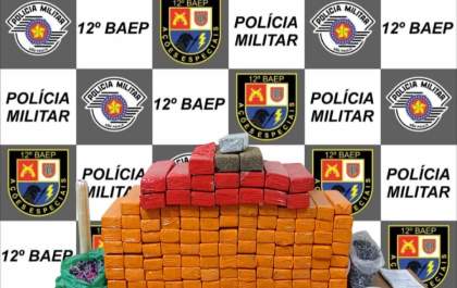 Polícia Militar prende homem com grande quantidade de maconha em Araçatuba