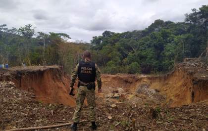 PF intensifica combate ao garimpo ilegal em operação na Terra Indígena Munduruku