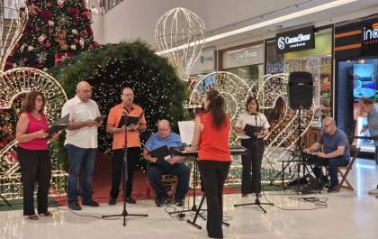 Corais natalinos vão se apresentar no Shopping Praça Nova Araçatuba