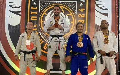 Docente é campeão mundial de Jiu-jitsu em São Paulo