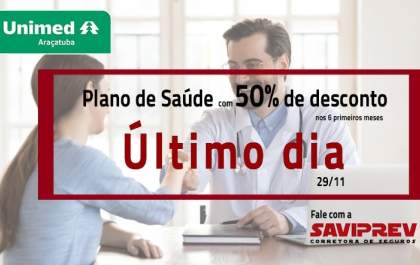 Plano Unimed: 50% OFF nos 6 Primeiros Meses!