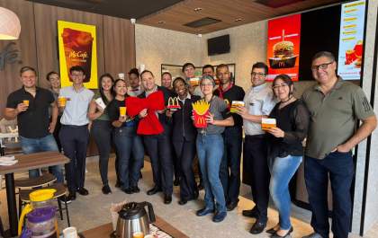 MCDonald's Três Lagoas abre suas portas para coletiva de imprensa