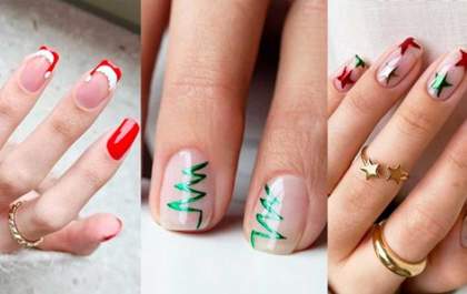 Nail Arts Natalinas: Seu Estilo nas Pontas dos Dedos