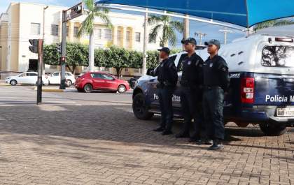 Operação Boas Festas: policiamento na região central de Três Lagoas é intensificado