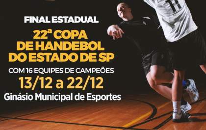 Pereira Barreto recebe Copa de Handebol do Estado de São Paulo